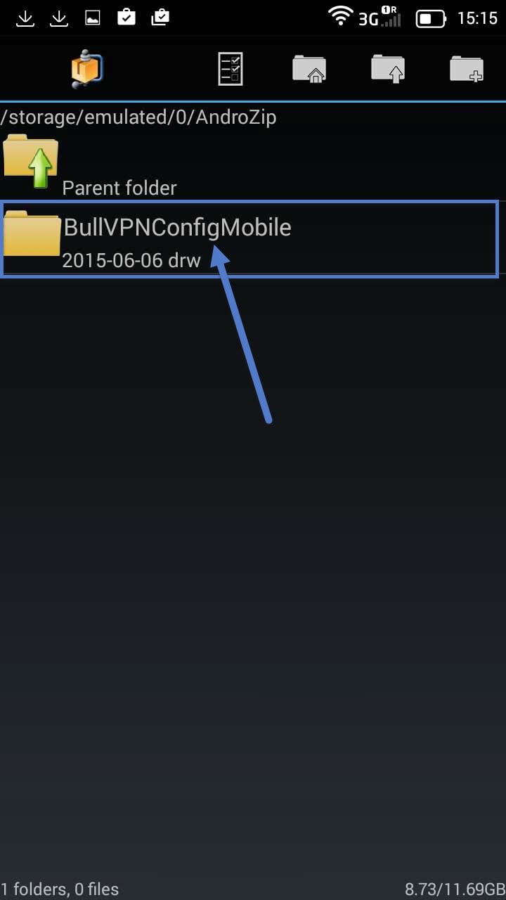 Installation Openvpn Android step 6