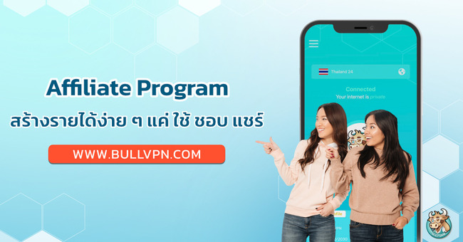 Affiliate program with BullVPN 