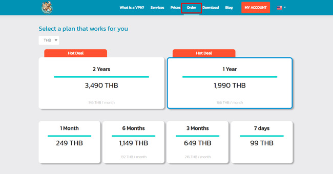  Choose a Plan BullVPN 