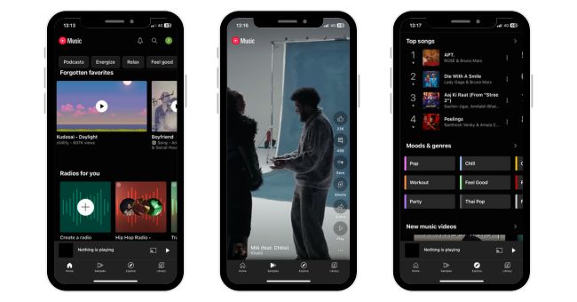 YouTube Music ฟีเจอร์และราคา