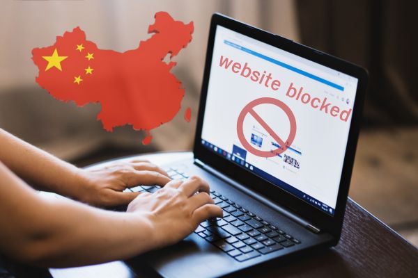website blocked in china