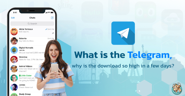 What is telegram?